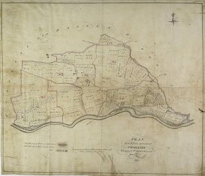 Historic map of Thoresby